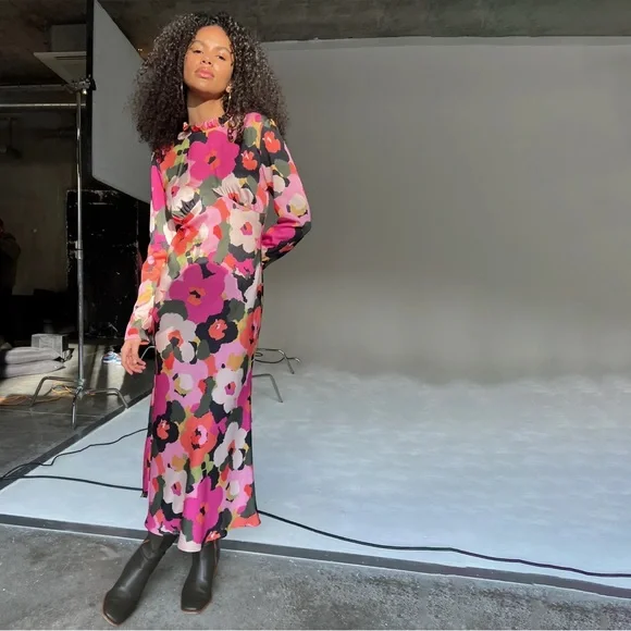 NWOT Never Fully Dressed Winter Blossom Beau Dress - US Size 14 - Picture 2 of 12